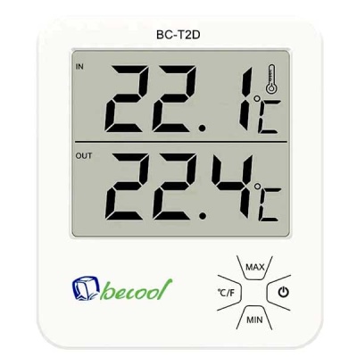 Электронный термометр becool BC-T2D (-50° С/+70° С, разрешение 0,1°С)