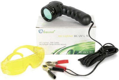Набор для поиска утечек Becool BC-UV Light (УФ-фонарик + очки)